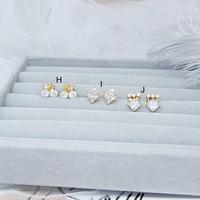Gambar Perhiasan Anting Xuping Asli Rhodium Premium Simple Gold Silver-BE323 - L dari RINN Jewelry undefined 4 Tokopedia