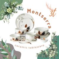 Gambar Montserra ceramic tableware / Sauce Plate / Piring Saos - A sauce dari tri.thousandthings undefined 1 Tokopedia
