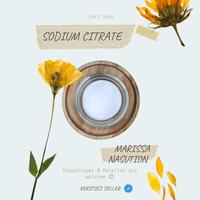 Gambar Murah Natrium Sitrat Sodium Citrate 100 GR - 100 GR dari Tokopedia Beauty undefined 1 Tokopedia
