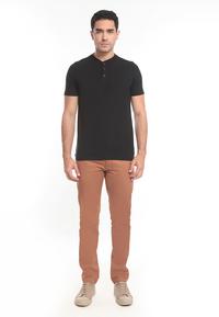 Gambar MEN'S TOP Kaos Lengan Pendek Pria Slim Fit CRACKO-BLACK - XXL dari Men's Top Official undefined 4 Tokopedia