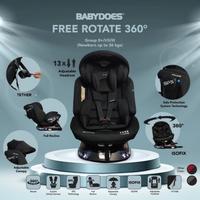 Gambar Babydoes Free Rotate Car Seat / Dudukan Mobil Bayi / Kursi Bayi dari Ciku Baby Shop undefined 1 Tokopedia