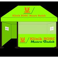 Gambar Tenda Posko Pos Darurat siaga Komando UK 3x4Mtr - 2x3 1set, bahan super dari ownertenda undefined 2 Tokopedia