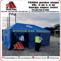 Gambar Tenda Posko Pos Darurat siaga Komando UK 3x4Mtr - 2x3 1set, bahan super dari ownertenda undefined 1 Tokopedia