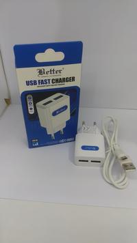 Gambar Charger For Android 2 Usb Fast Charging Travel Better Logo Samping dari AkuAda Store undefined 4 Tokopedia