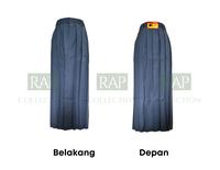 Gambar SERAGAM SEKOLAH-Rok panjang rempel SMP SMA Abu Biru Coklat Hitam Putih - Putih, A dari byrapcollection undefined 2 Tokopedia