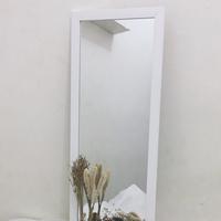 Gambar Cermin dinding gantung persegi panjang 65 x 25 - Putih, 65x25 dari arfacollection undefined 2 Tokopedia