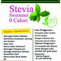 Gambar Stevia pemanis gula cair rendah kalori cocok diet & cegah diabet dari warung kiwari undefined 5 Tokopedia