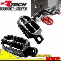 Gambar YAMAHA YZ 65 85 125 250 X - YZF WRF 250 450 FX - RACETECH FOOTSTEP ALUMUNIUM MOTOCROSS ORIGINAL - Biru dari INDONESIA MXGP undefined 3 Tokopedia