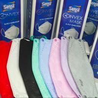 Gambar Masker Sency Convex Mask KF94 3D 4Ply Earloop Isi 20pcs | Senci Masker - Putih dari Ghibran Ass undefined 1 Tokopedia