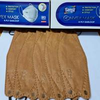 Gambar Masker Sency Convex Mask KF94 3D 4Ply Earloop Isi 20pcs | Senci Masker - Putih dari Ghibran Ass undefined 5 Tokopedia