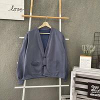 Gambar Harfy Outer Unisex Outer Oversize Wanita Pria Cardigan Pria Wanita - Burgundy dari SWEATER BAGUS OFFICIAL undefined 5 Tokopedia