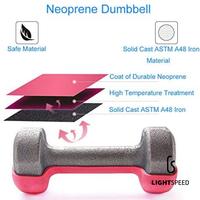 Gambar LIGHTSPEED Dumbell 2Kg/Barbel Mini / Barbel Wanita/ Vinyl Cewek/ Yoga - 2 KG UNGU dari lightspeed.co undefined 4 Tokopedia