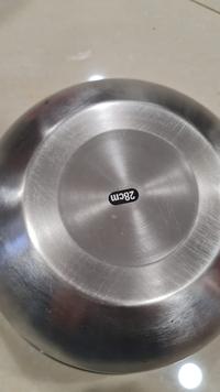 Gambar 80% Mixing/Salad Bowl/Mangkok/Baskom Adonan Stainless Tebal 28 Cm MB28 dari HomemasterShop undefined 3 Tokopedia