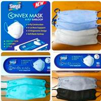 Gambar Masker Sency Convex Mask KF94 3D 4Ply Earloop Isi 20pcs | Senci Masker - Putih dari Ghibran Ass undefined 3 Tokopedia