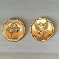 Gambar UANG KOIN KUNO 500 MELATI BESAR TAHUN 1991 dari Hosana putra plastik malang undefined 1 Tokopedia
