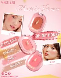 Gambar PF-F01 PinkFlash Chic In Cheek BLUSH ON 9 WARNA - O02 VACANCE dari Byanka Beauty Store undefined 1 Tokopedia