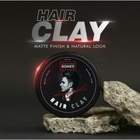 Gambar SHANTOS ROMEO HAIR CLAY POMADE - Pomade Pria BPOM 75 gr Matte Look Ori dari Rumah Pomade Indonesia undefined 3 Tokopedia