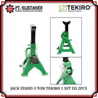 Gambar Jack Stand Double Locking Tahanan Dongkrak 3 Ton Set isi 2 Pcs Tekiro dari PT. GLISTAGEN undefined 4 Tokopedia