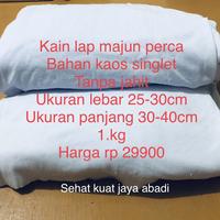 Gambar KAIN LAP MAJUN PERCA BAHAN KAOS SINGLET ISI 1 kg dari Sehat kuat jaya abadi undefined 1 Tokopedia