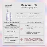 Gambar STUDIO TROPIK Rescue RX 150ml - Antibacterial Face Mist dari GLAM MARKET undefined 2 Tokopedia