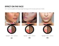 Gambar FOCALLURE Face 3 In 1 Palette Blush Highlight &Contour Trio Blush FA20 - #03 dari FOCALLURE STORE_NEW undefined 5 Tokopedia