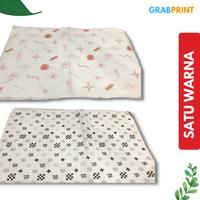 Gambar Custom Wrapping Paper Termurah kertas tissue packaging pembungkus Baju dari GrabPrint Cetak undefined 4 Tokopedia