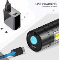 Gambar Senter Mini USB SUPER TERANG MX 511 COB 1000 LUMEN 3 MODE - ORYGINAL dari CENTRAL ELEKTRIK undefined 4 Tokopedia