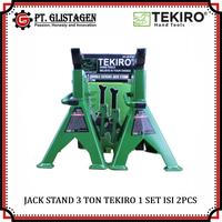 Gambar Jack Stand Double Locking Tahanan Dongkrak 3 Ton Set isi 2 Pcs Tekiro dari PT. GLISTAGEN undefined 5 Tokopedia
