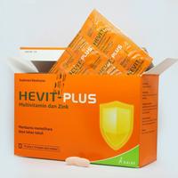 Gambar HEVIT PLUS Multivitamin Zinc Kalbe (1 Strip 10 Tablet) dari HATISENANG168 undefined 2 Tokopedia