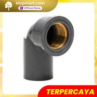 Gambar Rucika Faucet Elbow with Metal Insert (AW) - Knie 1/2" dari Klopmart undefined 2 Tokopedia
