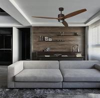 Gambar KIPAS ANGIN Baling Plafon DEKORASI MT EDMA PRESTON 60inch Remote - BRushedNickel dari Kharisma Electric undefined 3 Tokopedia