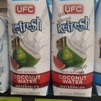 Gambar UFC refresh 100%natural coconut water with watermelon 500ml C dari ditashopp99 undefined 1 Tokopedia