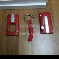 Gambar casing cover kunci mobil honda - Hitam dari Zahra Auto undefined 2 Tokopedia