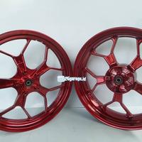Gambar Veleg Pelek Vixion Byson Merah Candy Vrossi Rattlr Tapak Lebar dari TWENTYSIX Indonesia undefined 1 Tokopedia