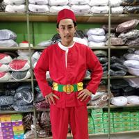 Gambar Setelan Baju Pangsi Murah Dewasa I Free Golok Kayu Peci Dan Sabuk Ijo - Hitam, S dari COACCE undefined 5 Tokopedia