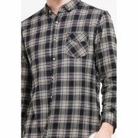 Gambar OI'SEE - KEMEJA FLANEL PRIA ORIGINAL- Flanel Check Casual - GREY dari DUZ&NN undefined 3 Tokopedia