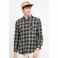 Gambar OI'SEE - KEMEJA FLANEL PRIA ORIGINAL- Flanel Check Casual - GREY dari DUZ&NN undefined 1 Tokopedia