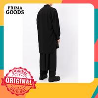 Gambar YOHJI YAMAMOTO Rounded Hem Tuxedo Long Sleeve Shirt - Black - 2 dari Prima Goods ID undefined 4 Tokopedia