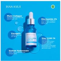 Gambar Hanasui Serum Biru Vitamin C + COllagen 100% Original Termurah dari cherryblossomdps undefined 3 Tokopedia