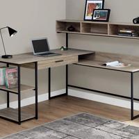 Gambar Meja Komputer Sudut Custom dari Angan Furniture undefined 1 Tokopedia