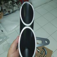 Gambar Knalpot TOCE IMPORT BLACK Silencer Only dari JualKnalpot.net undefined 2 Tokopedia