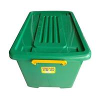 Gambar TERBARU BOX CONTAINER 50 LITER SET RODA dari GUDANG PERLENGKAPAN MAKASSAR undefined 3 Tokopedia