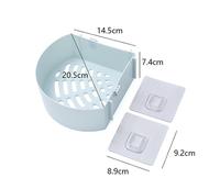 Gambar Rak Sudut Kamar Mandi/Rak Holder Kamar Mandi /Rak Sudut Plastik dari KTS Onlineshop undefined 3 Tokopedia