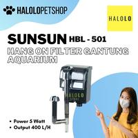 Gambar Filter Aquarium Gantung SUNSUN 400Liter HBL 501 Hang On Filter Gantung dari Halolo Store undefined 1 Tokopedia