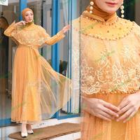 Gambar Dress ARABELLA/ GAMIS MODEL SABRINA/ GAMIS ALA KOREA TILE MIX TUTU - Baby Blue, XXL dari Yoveli Olshop undefined 5 Tokopedia