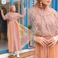 Gambar Dress ARABELLA/ GAMIS MODEL SABRINA/ GAMIS ALA KOREA TILE MIX TUTU - Baby Blue, XXL dari Yoveli Olshop undefined 1 Tokopedia