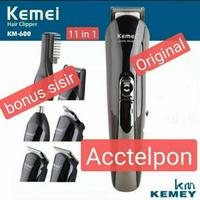 Gambar Alat Cukur Rambut Kemei KM 600 Cukur Kumis Jenggot Bulu Hidung Ukir - km 600 dari KEMEI undefined 1 Tokopedia