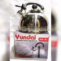 Gambar Yundai Teko Bunyi 5-7 liter I Teko Siul Yundai Stainless5 - 7 Liter - 5 LITER dari TOKO ERWIN TANJUNG 2 undefined 2 Tokopedia