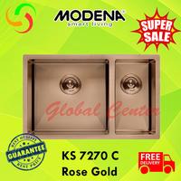 Gambar Kitchen Sink Modena KS 7270 C Rose Gold Original dari Global Home Center undefined 3 Tokopedia