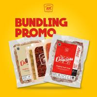 Gambar PROMO SEI SAPI Asap Bundle SEI AYAM 200gr plus 3 Macam Sambal DIASAPIN dari DIASAPIN undefined 1 Tokopedia